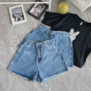 Quần short jean nữ đại. - MS01