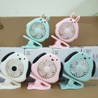 Quạt kẹp hình thú ngộ nghĩnh