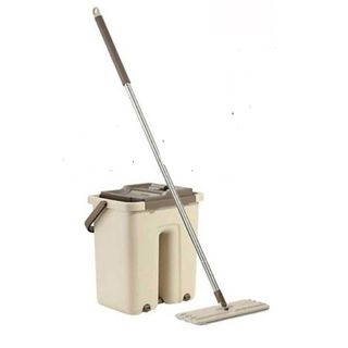 ( THÙNG LỚN ) Bộ lau nhà vắt phẳng thông minh 2 ngăn cao cấp BLVP - 03