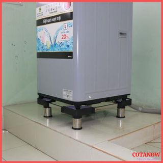 Chân Đế Máy Giặt - Chân Kê Máy Giặt Tủ Lạnh Chống Rung Lắc Empire Cao Cấp Inox 304