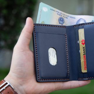 Ví da nam hand made 100% da