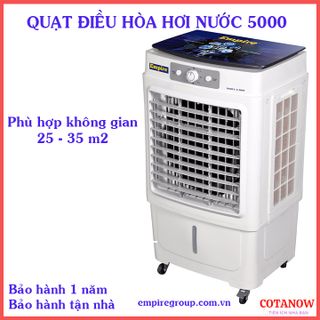 Quạt Điều Hòa Hơi Nước - Máy Làm Mát Không Khí Empire 5000 35lít 130W 220V/50Hz