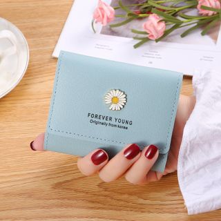 Ví nữ cầm tay hoa cúc dễ thương nhỏ gọn bỏ túi thời trang cao cấp