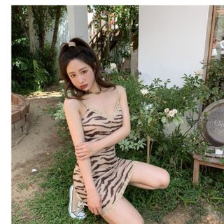 ĐẦM THUN BODY 2 DÂY PHỐI REN