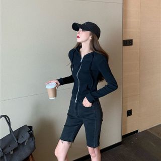 ÁO KHOÁC THUN GÂN