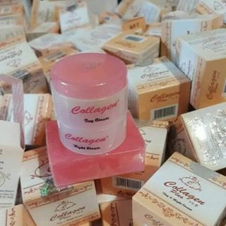 Collagen Plus Vit E - Soap, Kem Ngày, Đêm & Serum