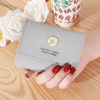 Ví nữ cầm tay hoa cúc dễ thương nhỏ gọn bỏ túi thời trang cao cấp