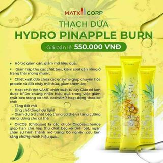 Thạch dứa giảm cân