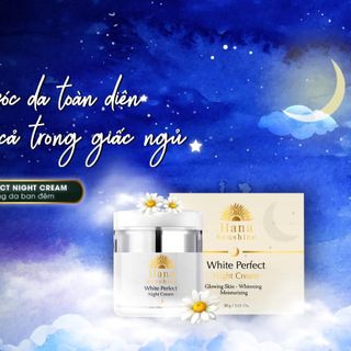 Kem dưỡng trắng da , căng bóng mờ thâm nám ban đêm