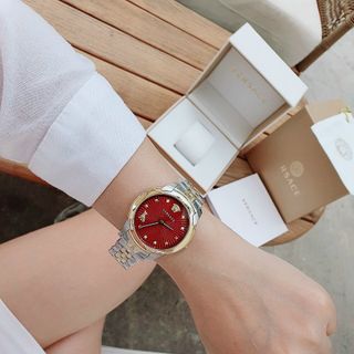 [ ] Đồng hồ nữ inox Versac cá tính