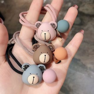 5 Thun Cột Tóc Hình Gấu