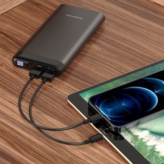 Pin sạc dự phòng Borofone BJ10 dung lượng 10000mAh, có màn LCD hiển thị dung lượng pin