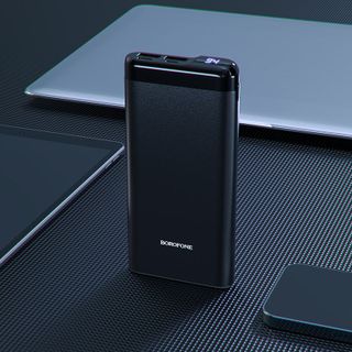 Pin sạc dự phòng Borofone BJ10 dung lượng 10000mAh, có màn LCD hiển thị dung lượng pin