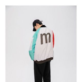 Áo khoác dù bomber chữ M