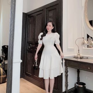 váy chân tầng