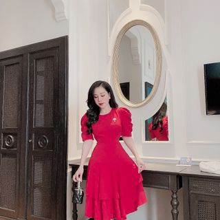 váy chân tầng