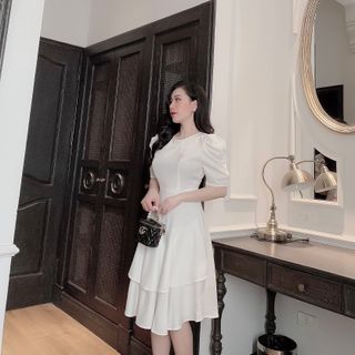 váy chân tầng
