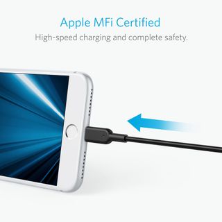 Cáp Lightning Anker Powerline II - Dài 0.9m - A8432