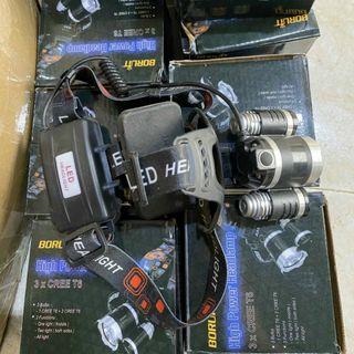 Đèn pin đội đầu 3 bóng
