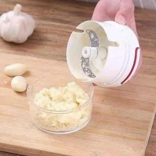 Máy xay tỏi rút dây
