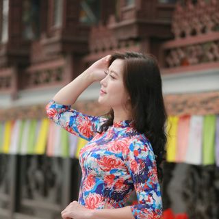 ÁO DÀI HỌA TIẾT ẤN TƯỢNG