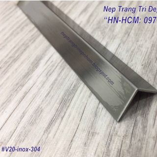 Nẹp góc v, nẹp v inox 304, nẹp góc ngoài, nẹp ốp góc inox
