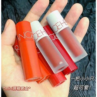 Set son Herorange 3 cây hộp mica