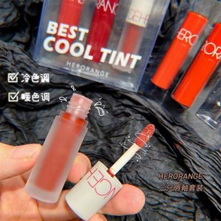 Set son Herorange 3 cây hộp mica