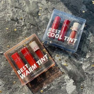 Set son Herorange 3 cây hộp mica