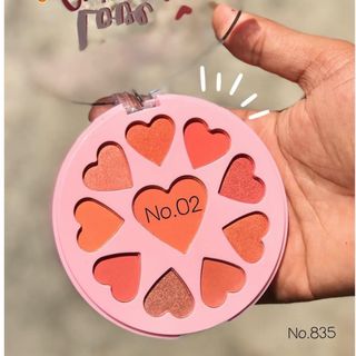 Phấn mắt Andy Lady Love Sweet trái tim no.835