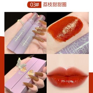 Son kem lì Maffic Tint gấu tím