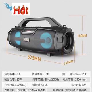 Loa Bluetooth KIMISO KM-S3 kèm mích