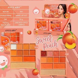Phấn mắt, má hồng, highlight AndyLady đào 3in1 no.841