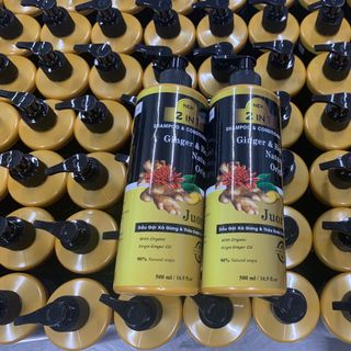 Dầu Gội Gừng và Thảo Dược Lucky Star - 500ml