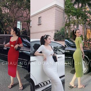 🧧ĐẦM THUN BODY XOẮN HỞ EO - KSPQ255145255