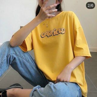 Áo thun nữ chất cotton giản form đẹp