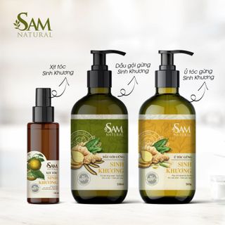 Dầu Gội Sinh Khương Sam Natural