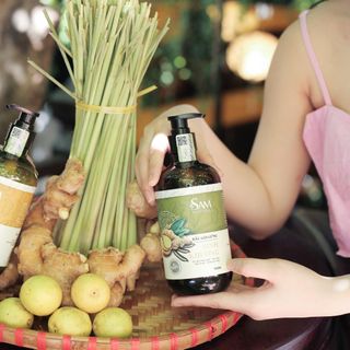 Dầu Gội Sinh Khương Sam Natural