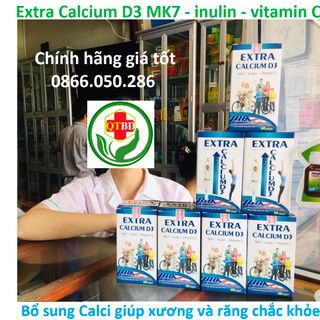 EXTRA cadimax nanocare CALCIUM D3 - Mk 7 – Inulin – Vitamin C