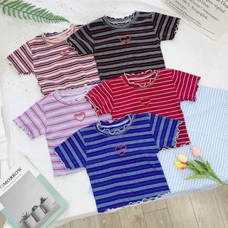 Áo croptop thun bozip 58kg