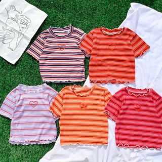 Áo croptop thun bozip 58kg