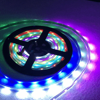 Dây LED RGB 5050 24V không phủ silicon