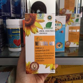 Elove NETURAL 400 - Omega-3 LycopenZym Q10