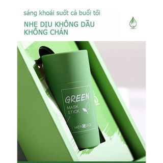Mặt nạ bùn trà xanh dưỡng ẩm kiềm dầu