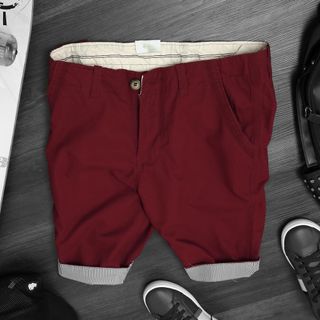 QUẦN SHORT KAKI DÂY KÉO VẢI CO GIÃN