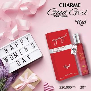 Nước Hoa Nữ Charme GoodGirl 20ml dạng xịt