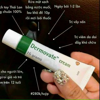Thuốc dermovate cream đặc trị bệnh vẩy nến,á sừng và tất cả bệnh ngoài da khác hàng Thá