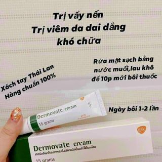Thuốc dermovate cream đặc trị bệnh vẩy nến,á sừng và tất cả bệnh ngoài da khác hàng Thá
