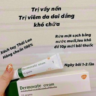 Thuốc dermovate cream đặc trị bệnh vẩy nến,á sừng và tất cả bệnh ngoài da khác hàng Thá