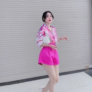 Set sơmi phối màu rực rỡ